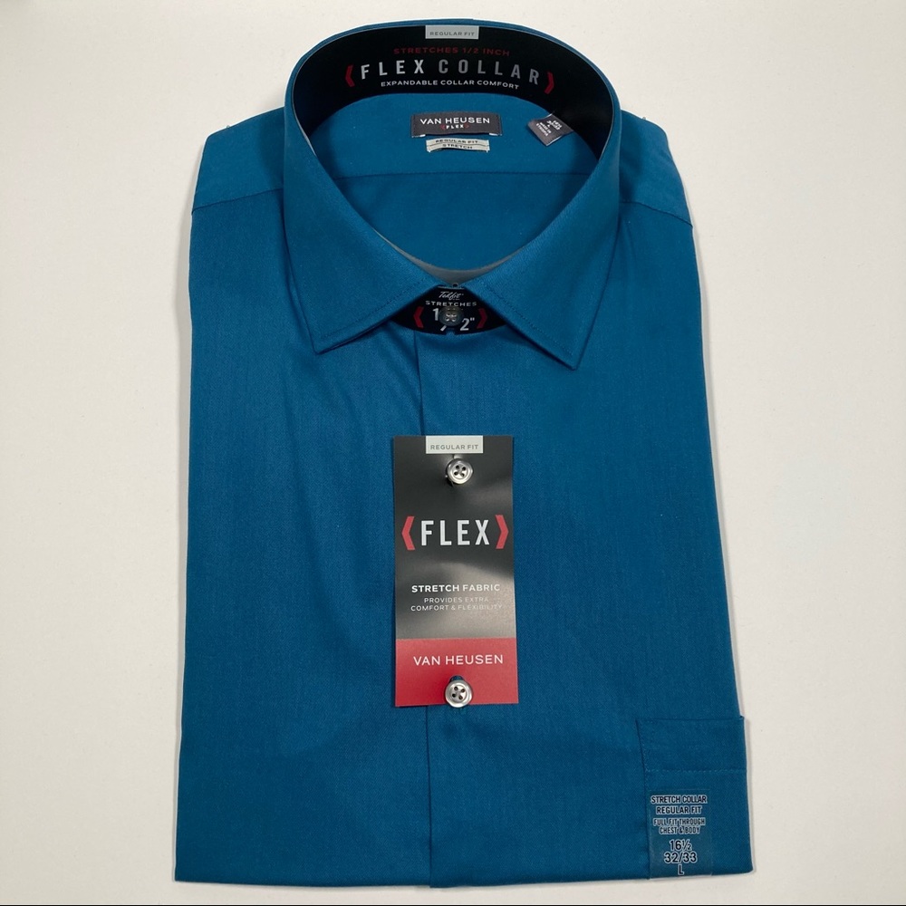 Van Heusen 16.5, 32/33 Slim Fit Dress Shirt NWT